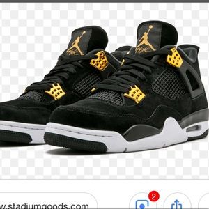 Authentic Air Jordan Retro 4 “royalty”
